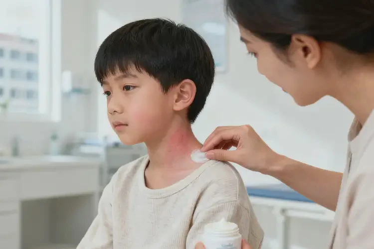 小學(xué)生脖子偶爾起濕疹不管它會自己好嗎(圖3)