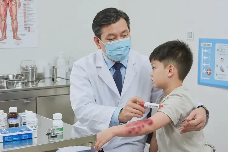 小孩手臂上偶爾起濕疹能徹底自愈嗎(圖3)