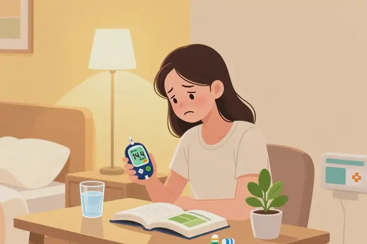 年轻人睡前血糖14点4是怎么回事(图4)