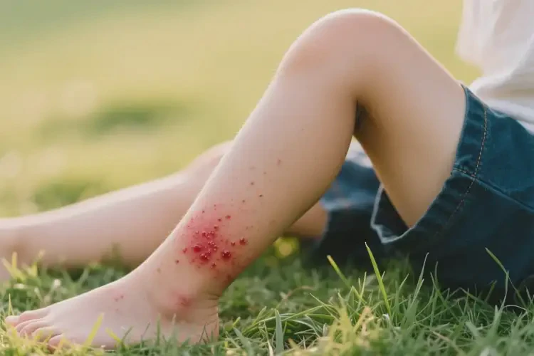 孩子小腿有濕疹可以徹底自愈嗎(圖4)