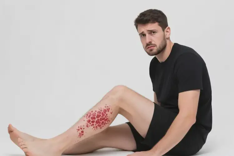 男生小腿經(jīng)常起濕疹不管它會自己自愈嗎(圖2)