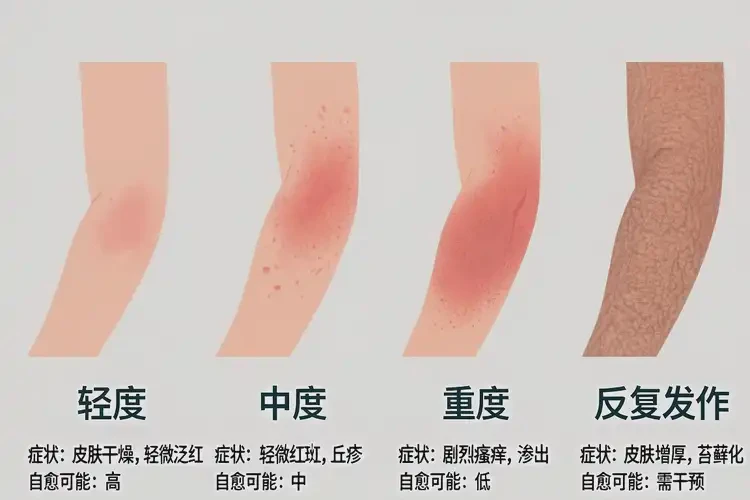 小學(xué)生手臂上長(zhǎng)濕疹可以徹底自愈嗎(圖2)