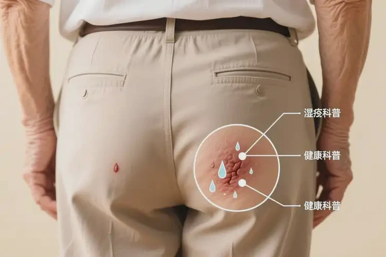 高齡老人屁股容易長(zhǎng)濕疹能徹底自愈嗎(圖3)