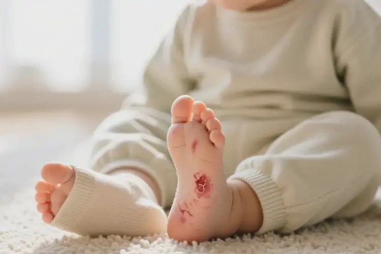小孩腳上偶爾長濕疹可以徹底自愈嗎(圖4)