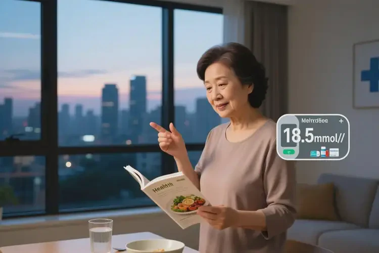 更年期女性晚餐血糖18(图1)