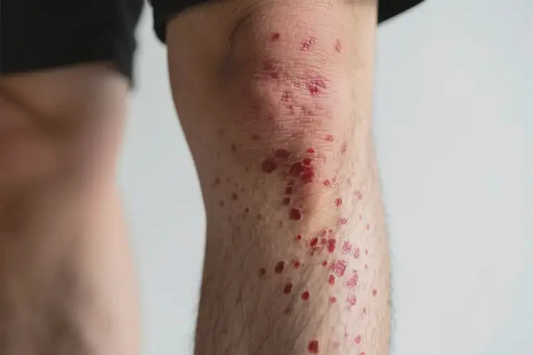 男人小腿上經(jīng)常長濕疹能不能徹底自愈(圖4)