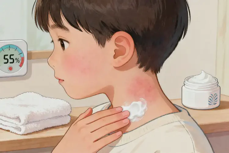 小學生脖子上起濕疹能靠自己自愈嗎(圖4)