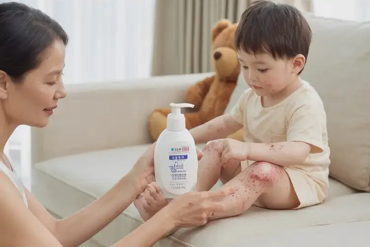 小孩全身出濕疹能靠自己自愈嗎(圖1)