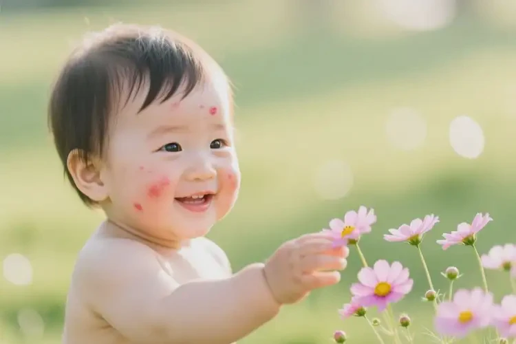 幼儿脸上偶尔长湿疹能够彻底治愈吗(图4)