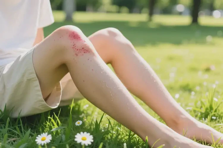 青少年大腿上起濕疹不管它會自己痊愈嗎(圖4)