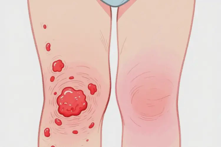 兒童大腿上出濕疹能靠自己自愈嗎(圖2)