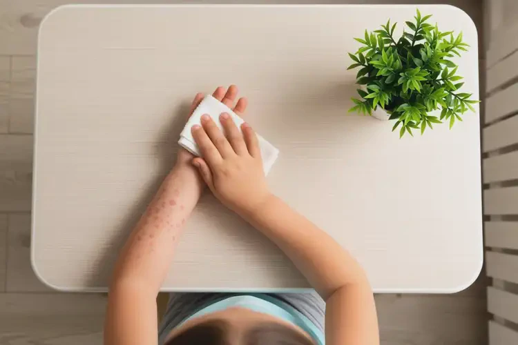 孩子手上經(jīng)常起濕疹可不可以徹底自愈(圖3)