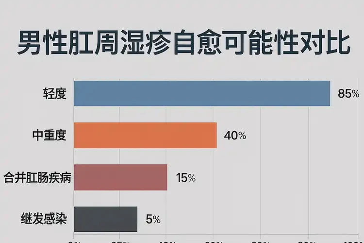 男性肛周出現(xiàn)濕疹不管它會(huì)自己自愈嗎(圖1)