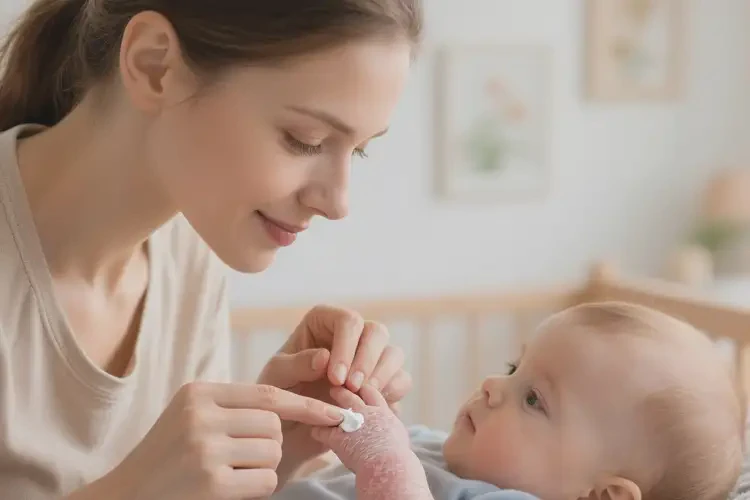 嬰兒手上長濕疹不管它會(huì)自己痊愈嗎(圖4)