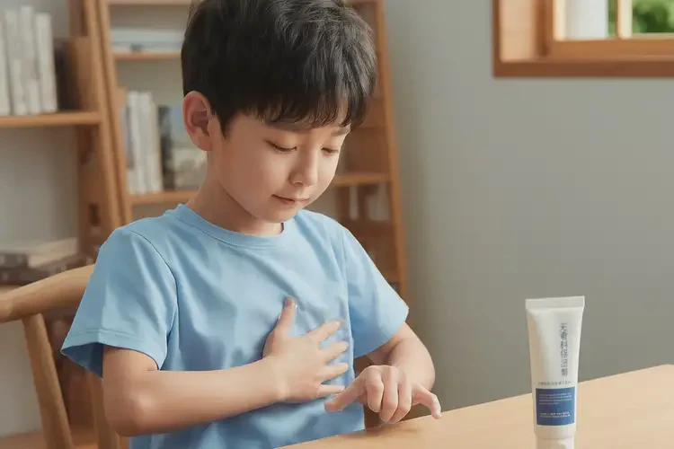 小兒肚子上起濕疹可以徹底自愈嗎(圖2)