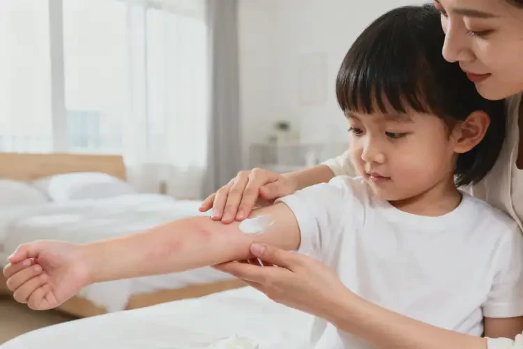 孩子手臂上經(jīng)常長濕疹能靠自己自愈嗎(圖4)