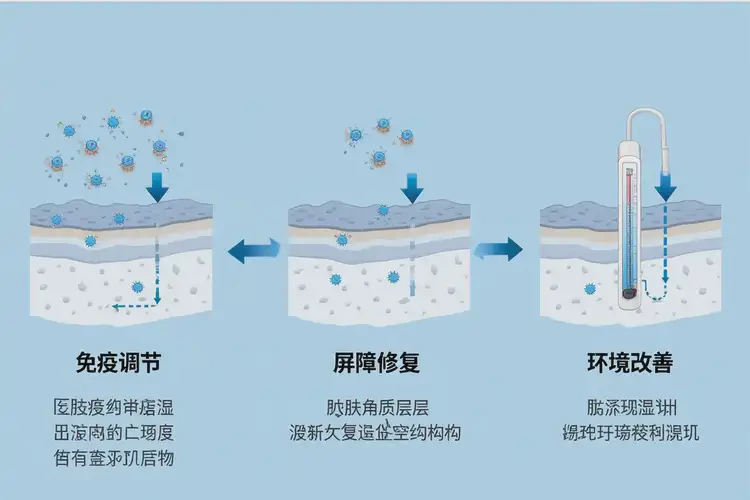 女人面部偶爾長(zhǎng)濕疹不管它會(huì)自己好嗎(圖4)