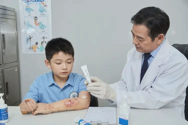 小學(xué)生手臂容易長濕疹不管它會自己痊愈嗎(圖3)