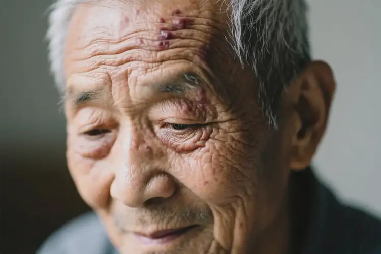 老年人臉上經(jīng)常長濕疹不管它會自己自愈嗎(圖2)