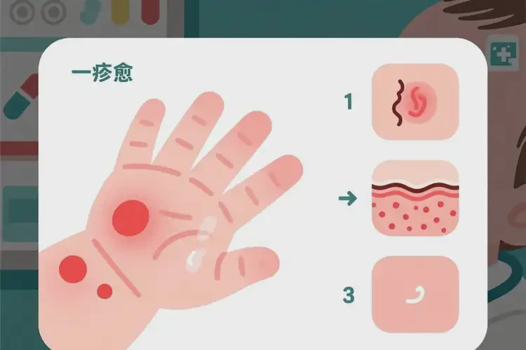 新生儿身上容易长湿疹可以彻底自愈吗(图2)