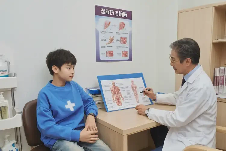 青少年臉上出濕疹可不可以徹底自愈(圖2)