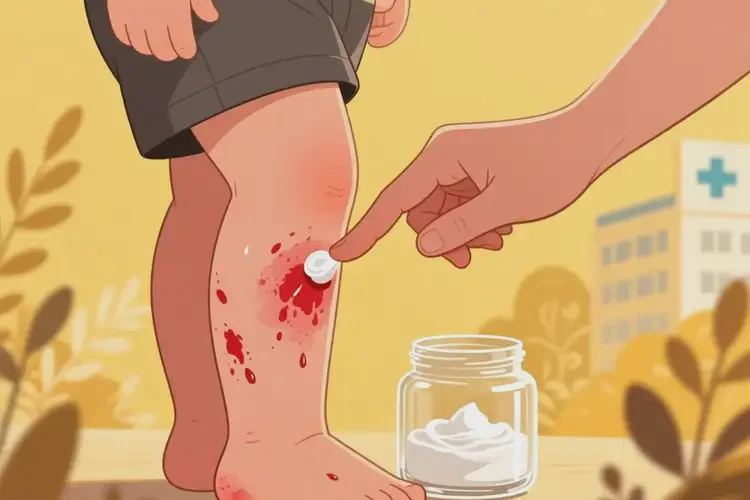 小兒小腿長(zhǎng)濕疹可以徹底自愈嗎(圖3)