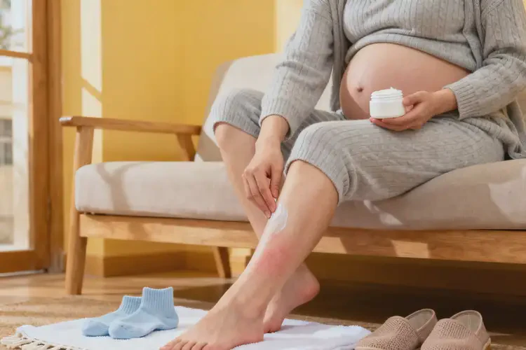 孕婦腳上有濕疹可不可以徹底自愈(圖1)