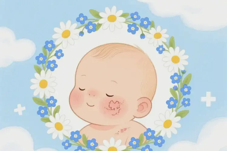 小兒身上長(zhǎng)濕疹能徹底自愈嗎(圖1)