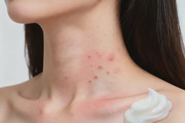 女生脖子經(jīng)常起濕疹不管它會自己自愈嗎(圖3)