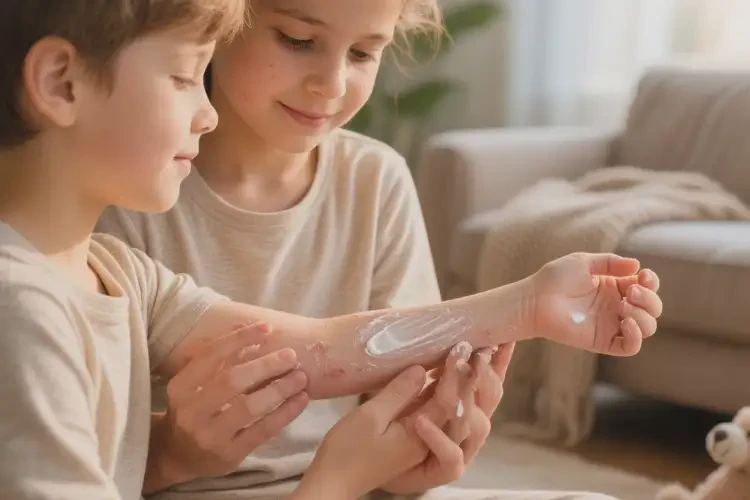 兒童手臂經(jīng)常長(zhǎng)濕疹不管它會(huì)自己好嗎(圖4)