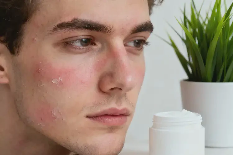 男人面部經(jīng)常起濕疹不管它會自己好嗎(圖4)