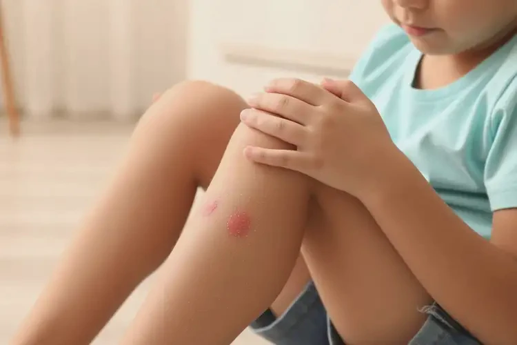 少儿大腿上容易长湿疹不管它会自己自愈吗(图2)