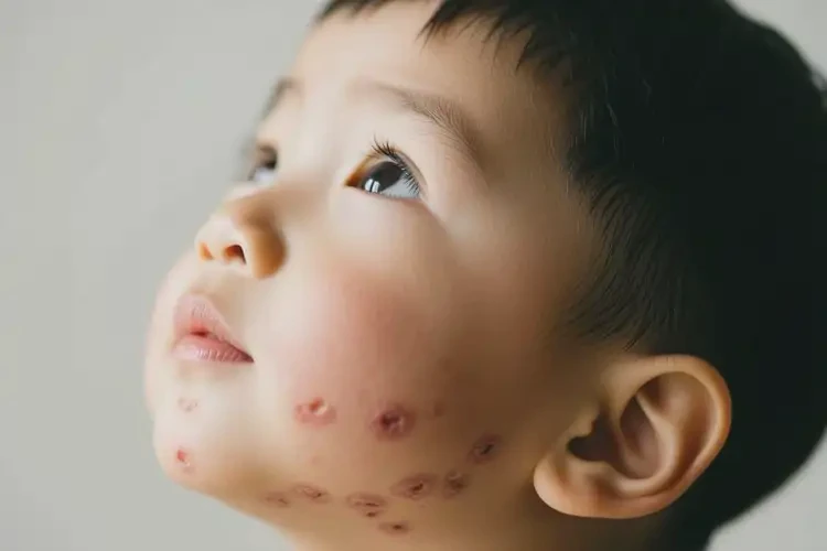 小孩脸上容易起湿疹不管它会自己痊愈吗(图2)