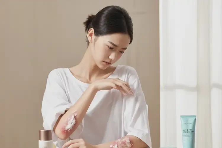 女生全身長濕疹不管它會自己好嗎(圖2)