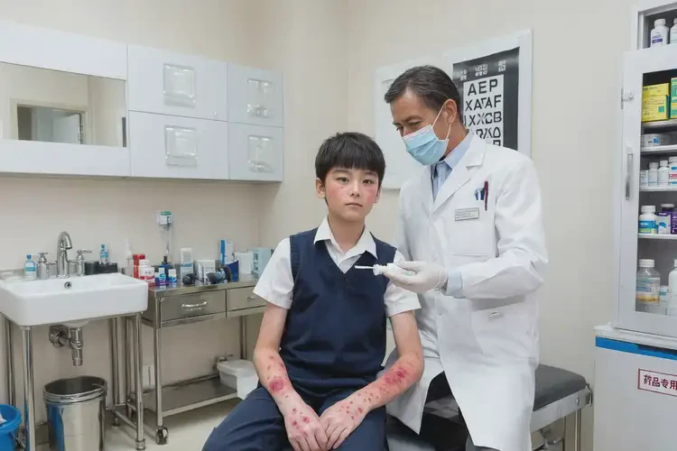 中學生面部經(jīng)常長濕疹不管它會自己好嗎(圖3)