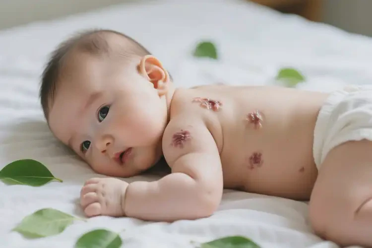 嬰兒全身容易長(zhǎng)濕疹不管它會(huì)自己自愈嗎(圖1)