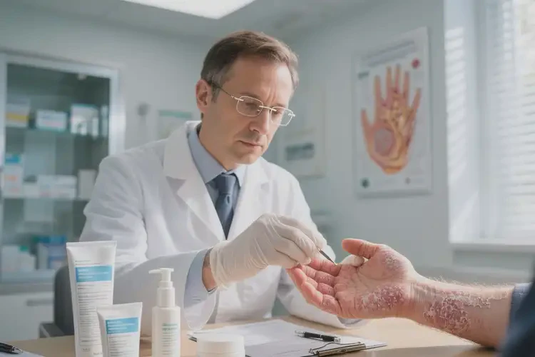 女生手上經(jīng)常長濕疹能靠自己自愈嗎(圖1)