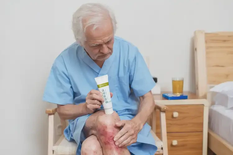 老人大腿上容易起濕疹可以徹底自愈嗎(圖2)