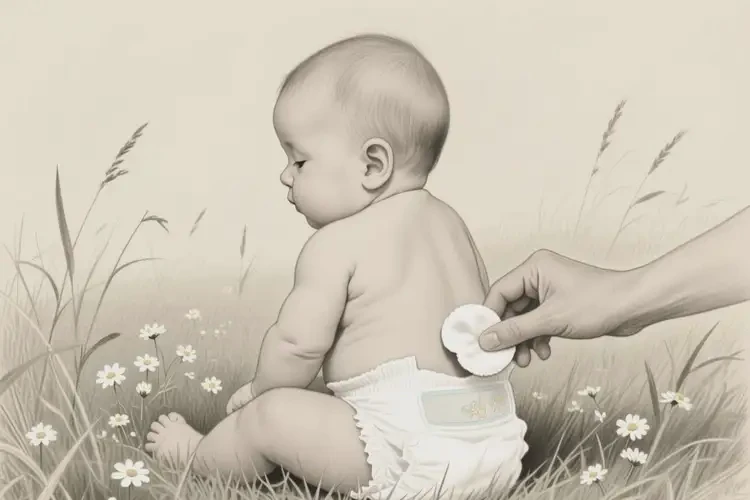 小孩屁股經(jīng)常起濕疹不管它會(huì)自己好嗎(圖1)