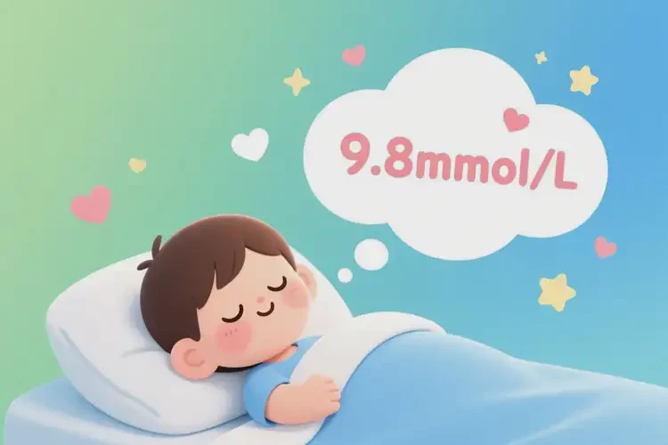 兒童睡前血糖9點(diǎn)8是糖尿病嗎(圖2)
