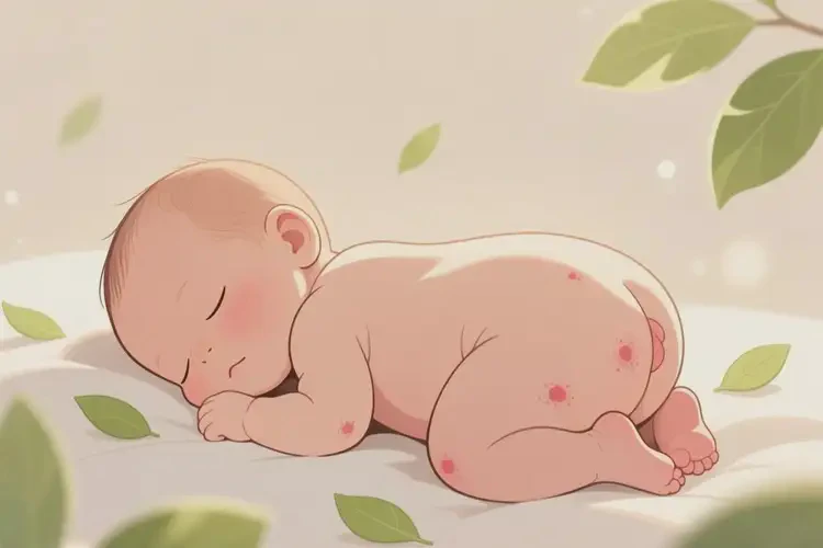 新生兒肛周偶爾長(zhǎng)濕疹不管它會(huì)自己自愈嗎(圖4)