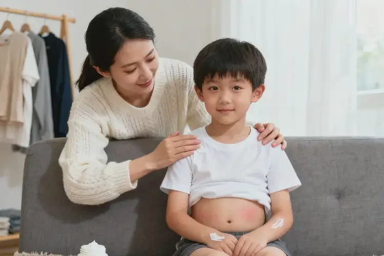 小學(xué)生肚子偶爾起濕疹不管它會自己痊愈嗎(圖3)