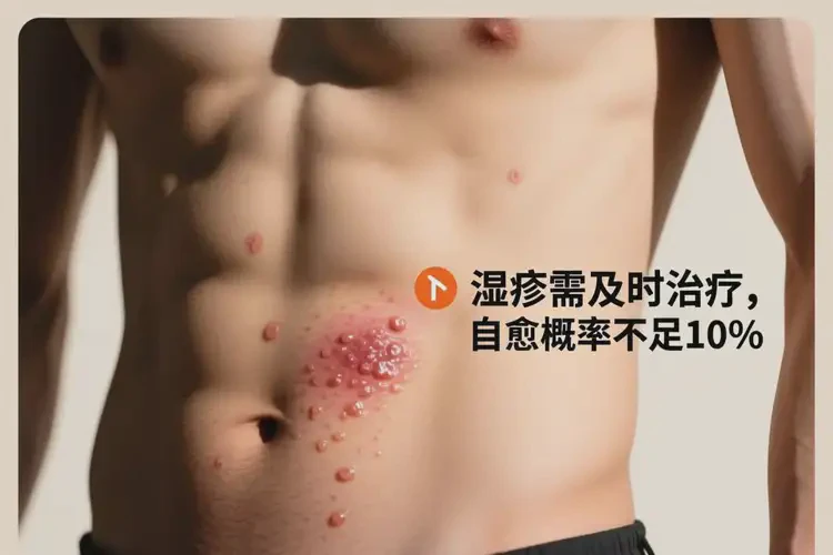 男性肚子容易長濕疹不管它會自己好嗎(圖1)