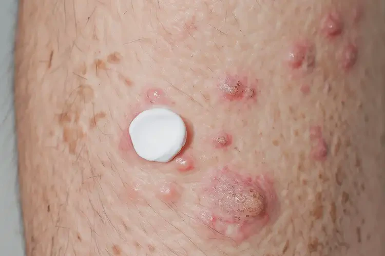 青年人小腿上偶爾長(zhǎng)濕疹可不可以徹底自愈(圖3)