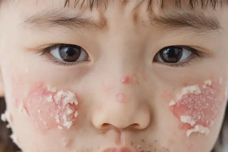 兒童臉上容易長濕疹能靠自己自愈嗎(圖4)