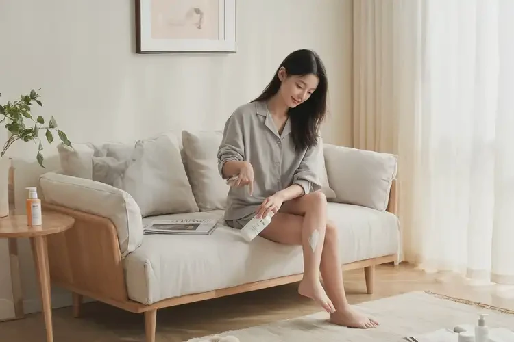 女人小腿上有濕疹不管它會自己好嗎(圖2)