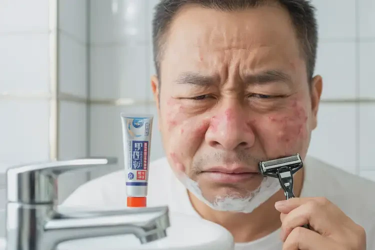 男性面部長濕疹能靠自己自愈嗎(圖3)