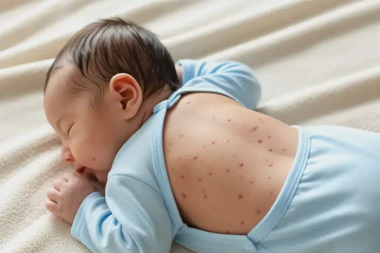寶寶全身起濕疹可不可以徹底自愈(圖2)