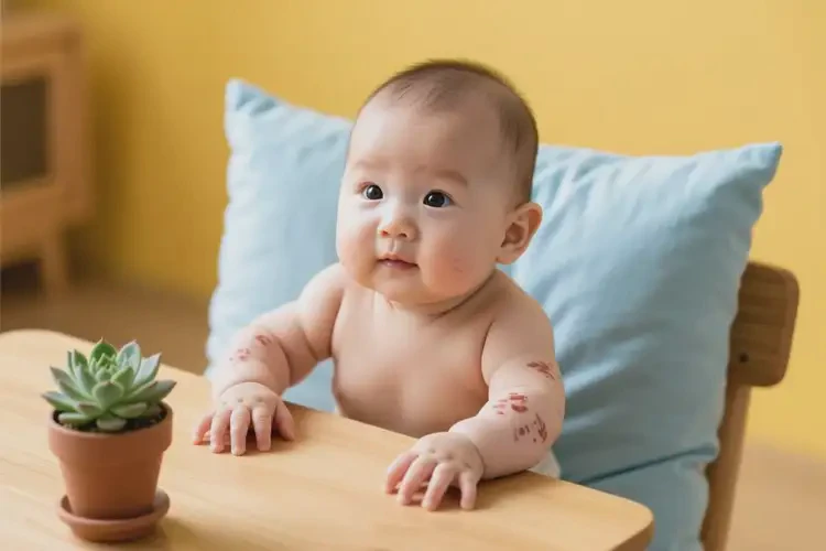 嬰幼兒手上有濕疹能靠自己自愈嗎(圖3)