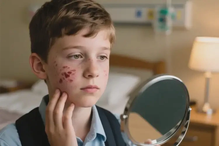 中學(xué)生面部經(jīng)常起濕疹不管它會自己自愈嗎(圖3)